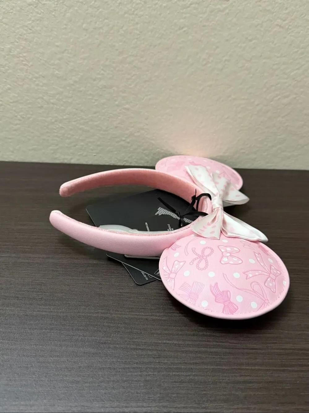 Loungefly Disney Minnie Mouse Polka Dot Pink Ears Headband